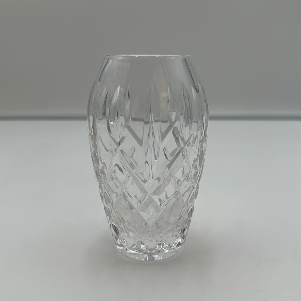 VINTAGE Waterford Crystal ARAGLIN (1987-) Vase MADE IRELAND
